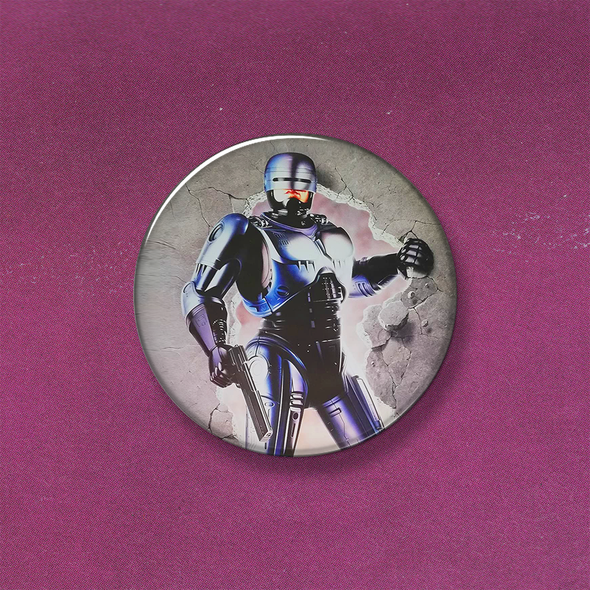 MEDIUM BUTTONS - 008 GROOVY TIME FOR A MOVIE TIME 2