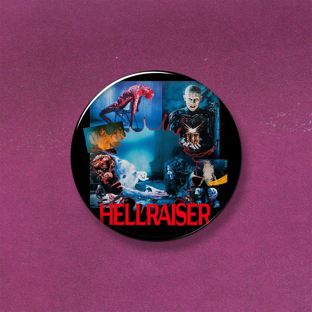 MEDIUM BUTTONS - 008 GROOVY TIME FOR A MOVIE TIME 2