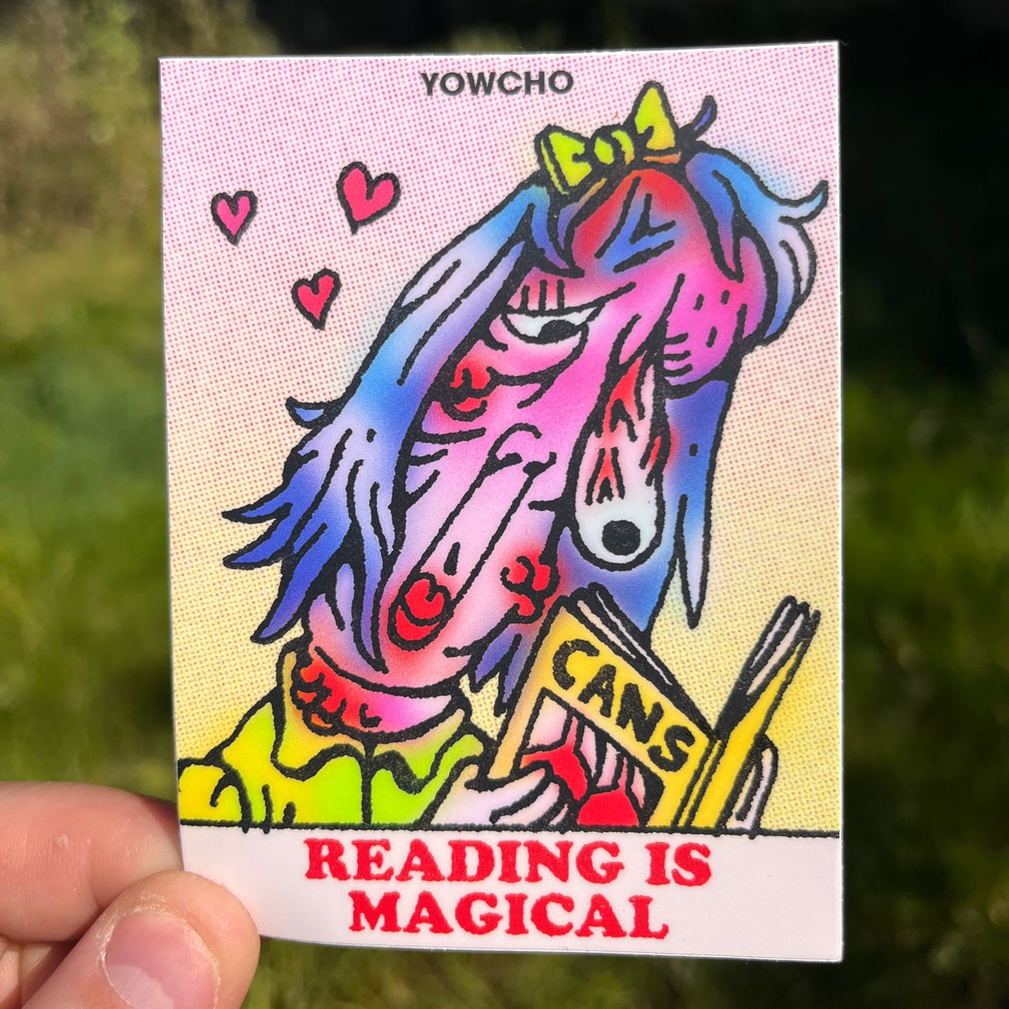 READING STICKER