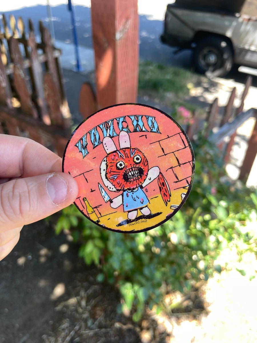 FACE RIPPER STICKER – YOWCHO