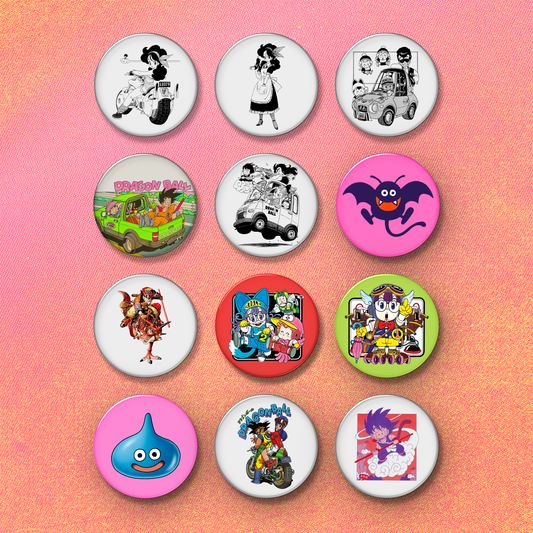 MEDIUM BUTTONS - 003 TORIYAMA-RAMA