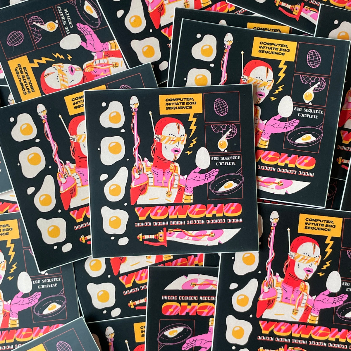 Sequense Sticker EGG SEQUENCE STICKER – YOWCHO