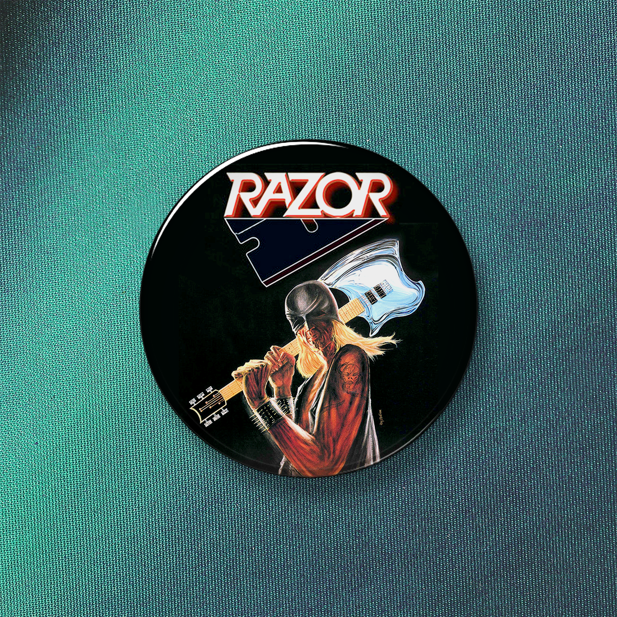 MEDIUM BUTTONS - 005 MORE HEAVY METAL MANIA 2