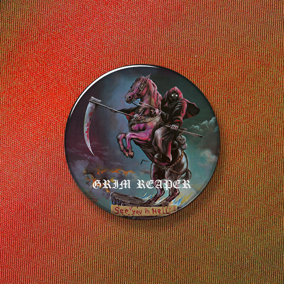 MEDIUM BUTTONS - 006 MORE HEAVY METAL MANIA 3