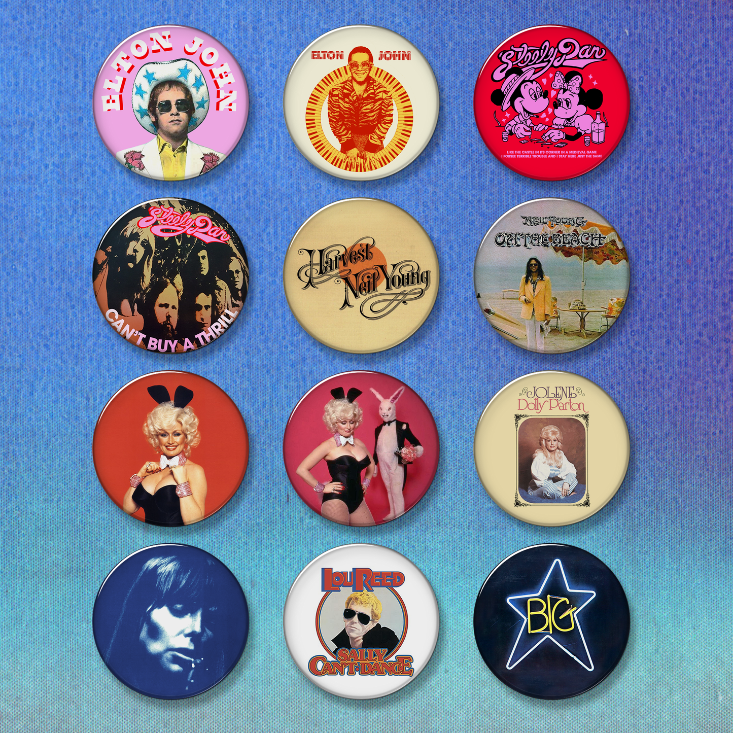 MEDIUM BUTTONS - 011 CLASSICS