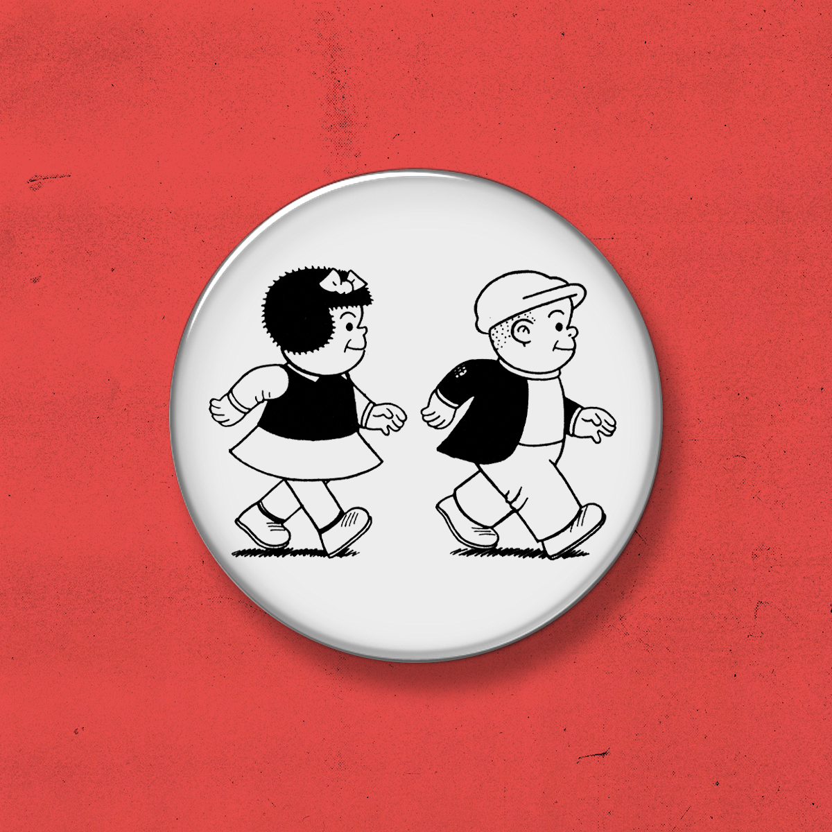 SMALL BUTTONS - 011 NANCY & SLUGGO