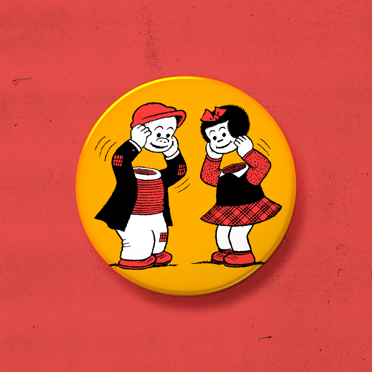 SMALL BUTTONS - 011 NANCY & SLUGGO