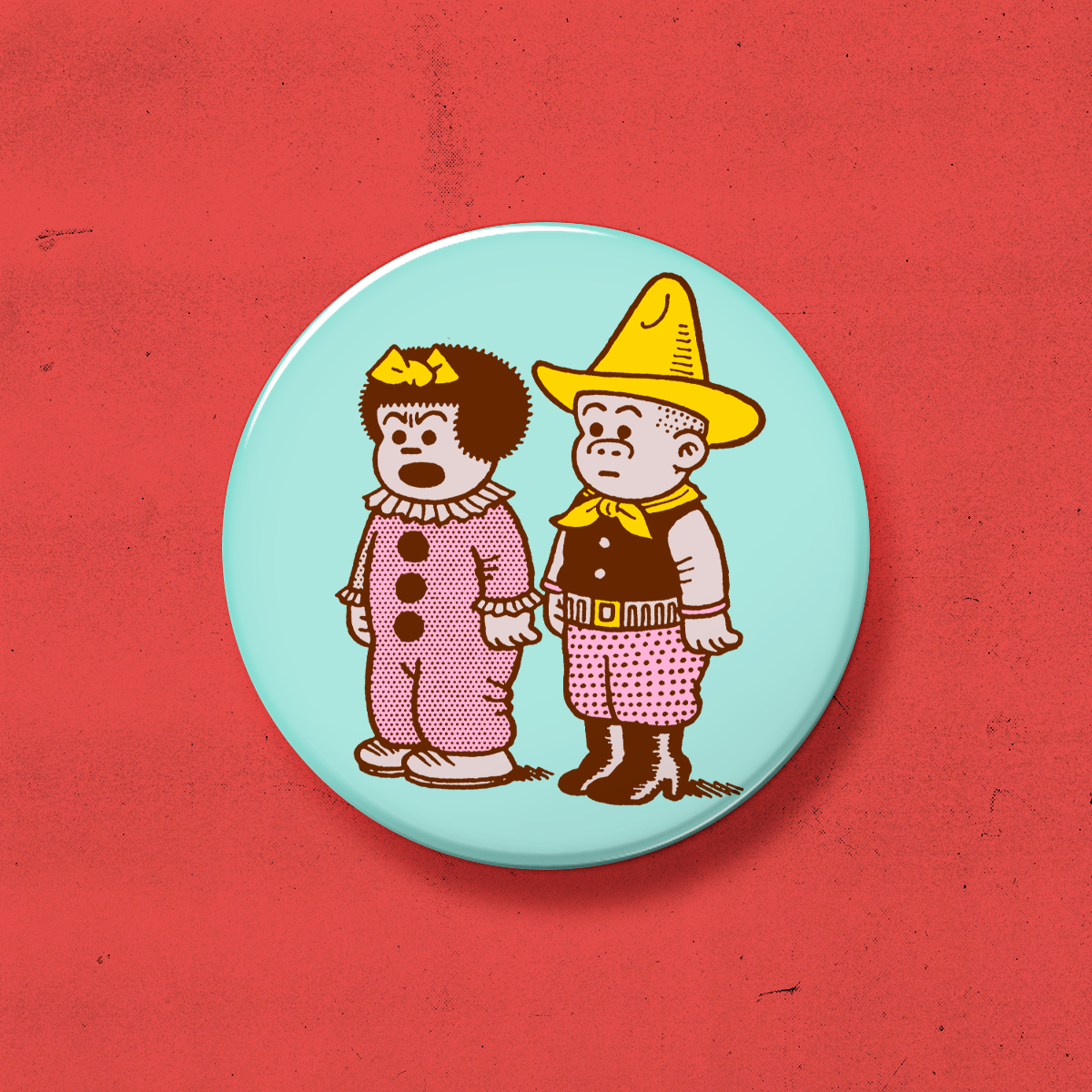 SMALL BUTTONS - 011 NANCY & SLUGGO