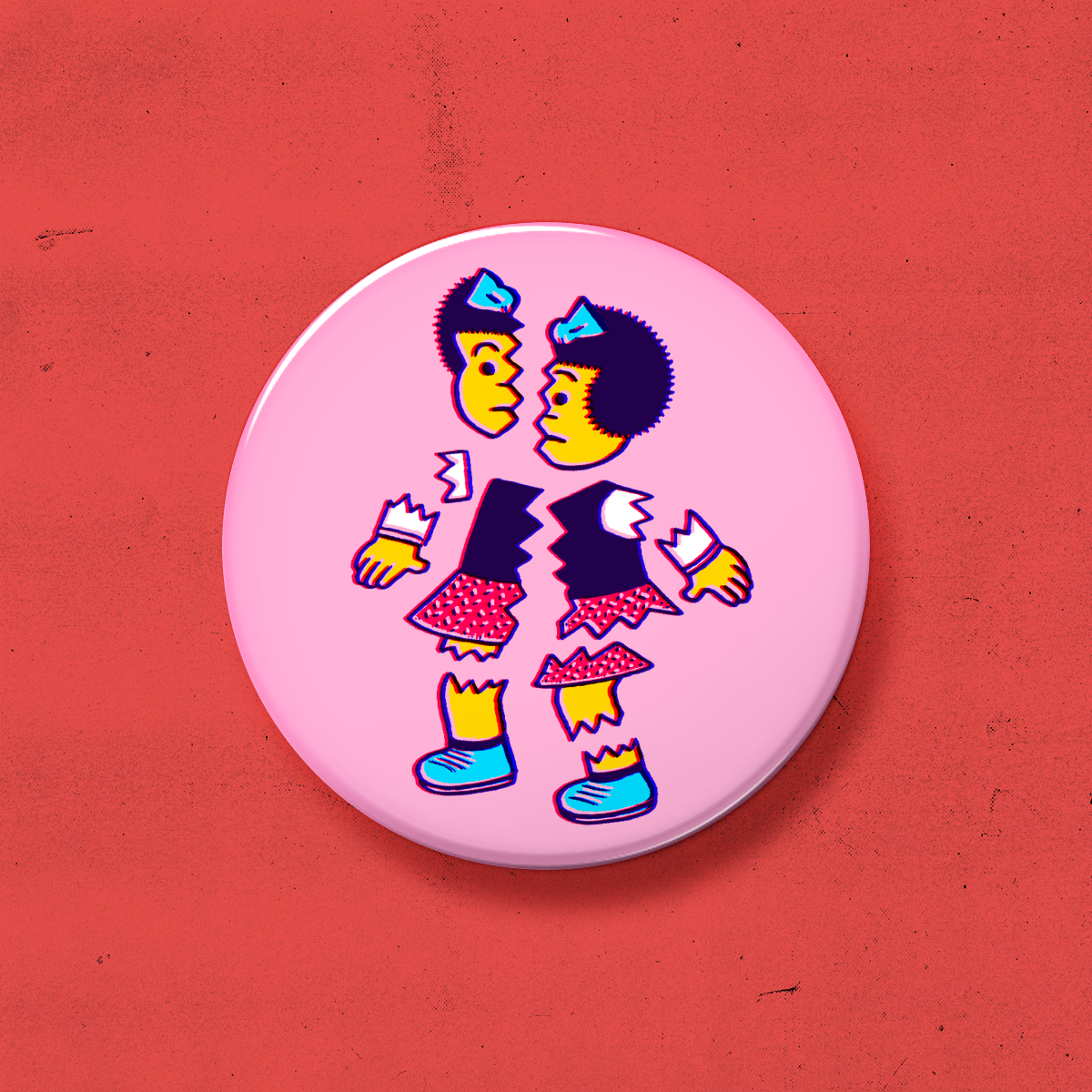 SMALL BUTTONS - 011 NANCY & SLUGGO