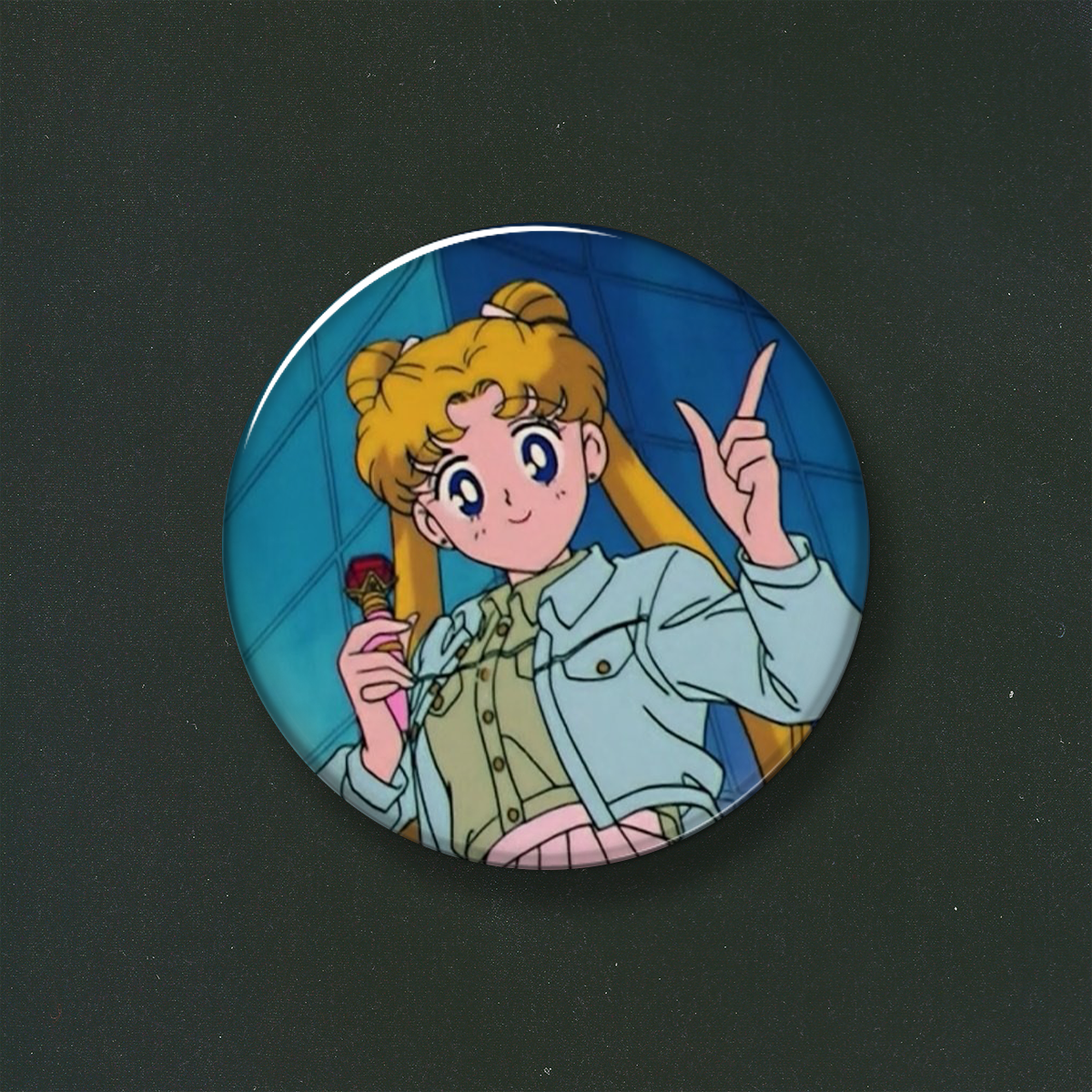 SMALL BUTTONS - 019 ACTUALLY MOM, THE PLURAL IS JUST "ANIME"