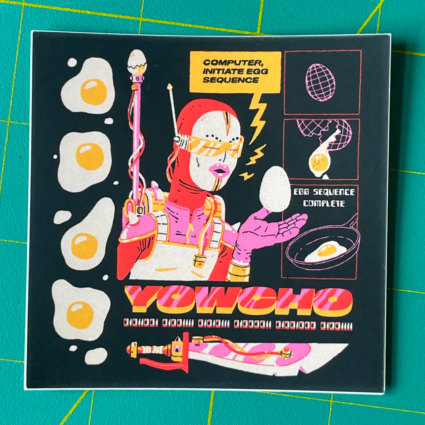 EGG SEQUENCE STICKER