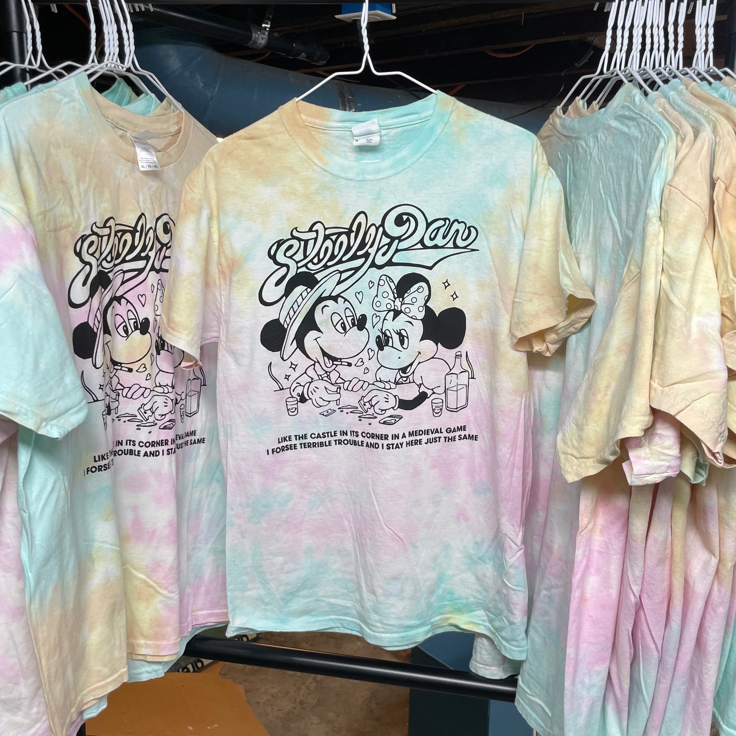 STEELY DAN TEE (PASTEL TIE-DYE)